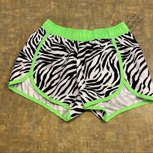 OP Animal Zebra Print Pull On Shorts Size Large / 10-12